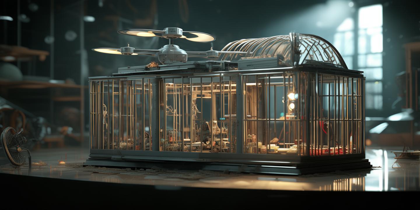 无人机玩迷你囚笼究竟怎么玩？