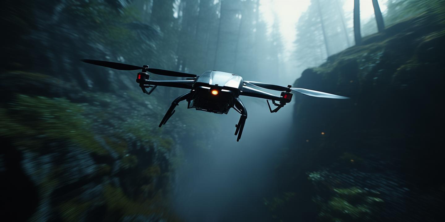 亡命越野中究竟该怎么飞无人机？