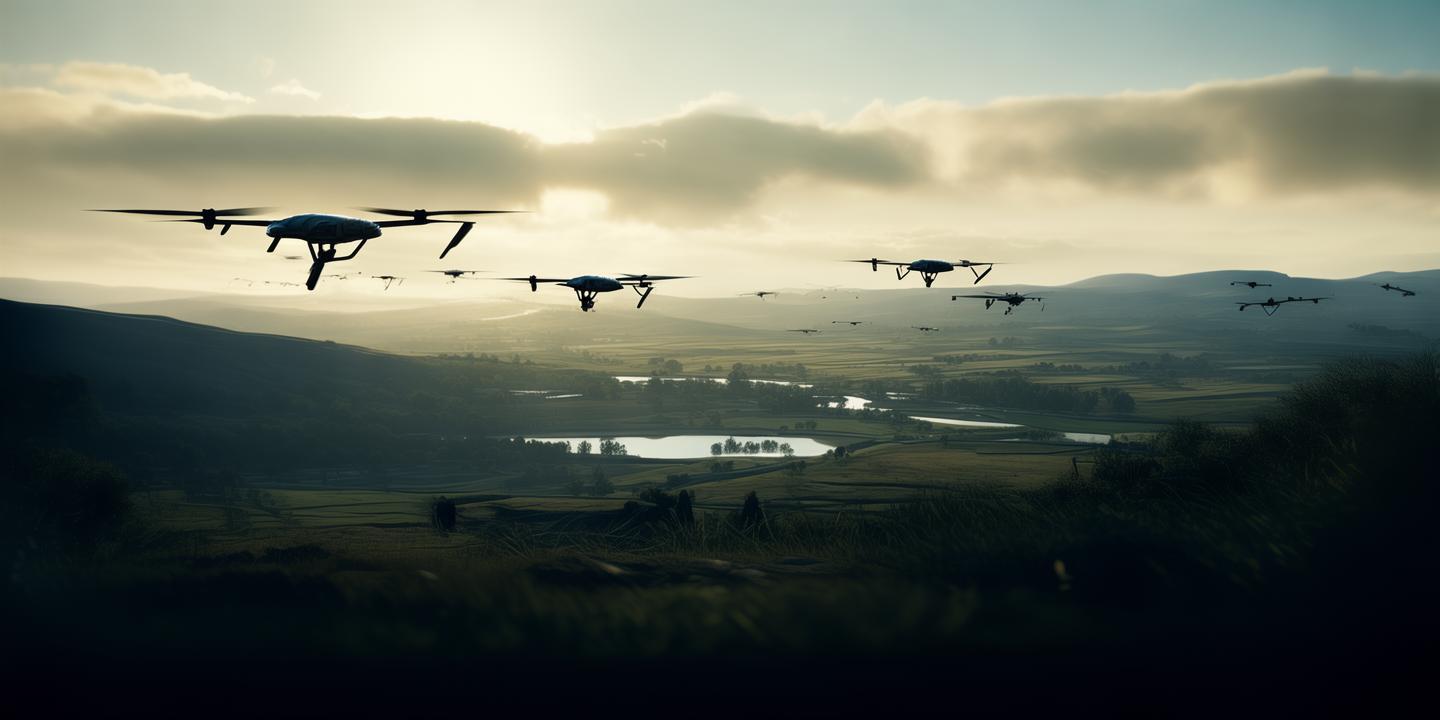 Can drones be used for patrol?